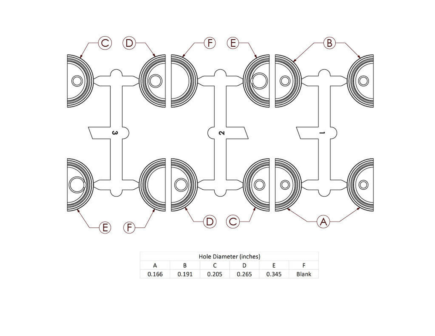 Through Hull Wiring Kit