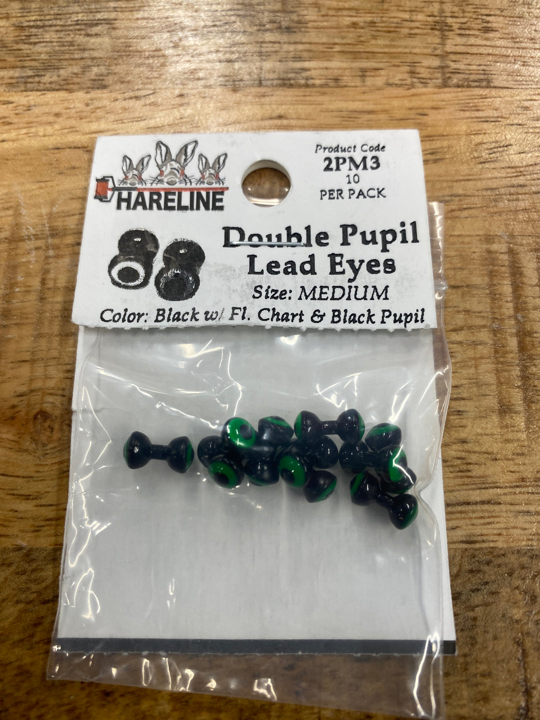 Medium Double Pupil Lead Eyes