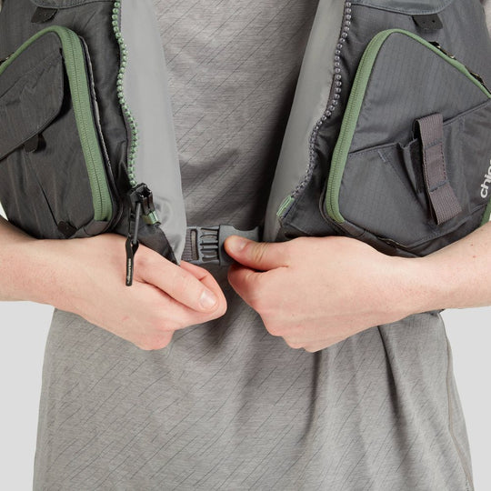 NRS Chinook Fishing PFD (CLOSEOUT) - Charcoal