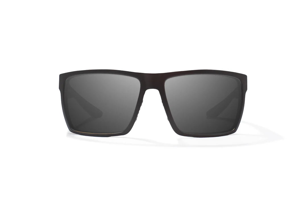 Stiltsville - Black Matte/Gray Lense Glass