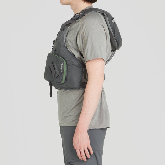NRS Chinook Fishing PFD (CLOSEOUT) - Charcoal