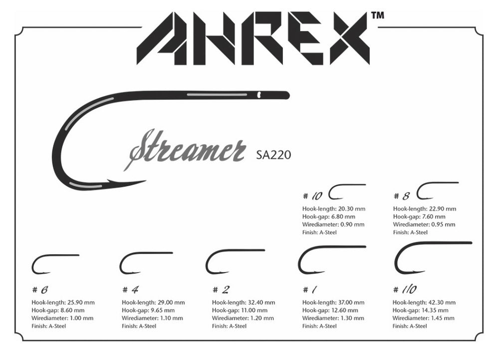 Ahrex SA220 Streamer Hook #1