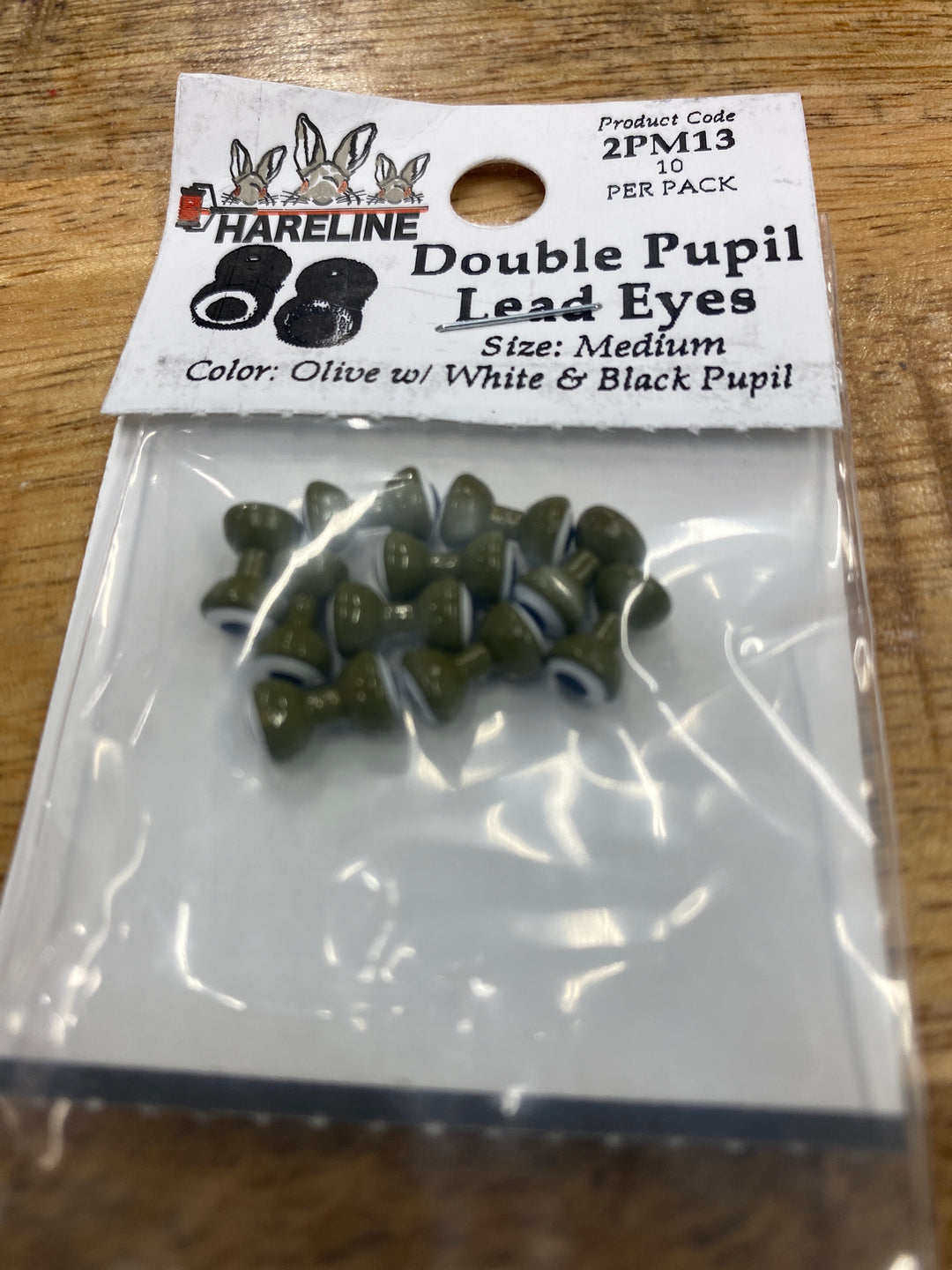 Medium Double Pupil Lead Eyes