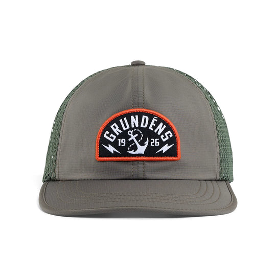 Grundens Stowaway Packable Trucker Hat