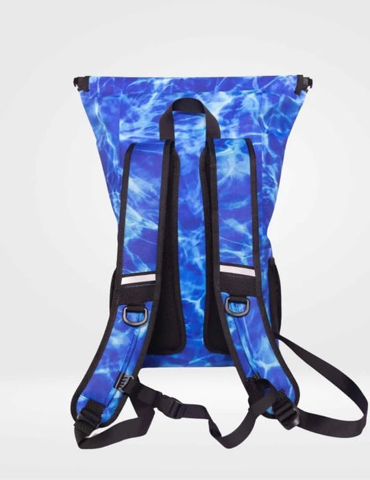 Auto Sealing Backpack Dry Bag Aqua Blue - Dry Pocket