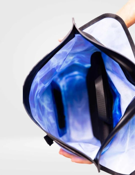 Auto Sealing Backpack Dry Bag Aqua Blue - Dry Pocket