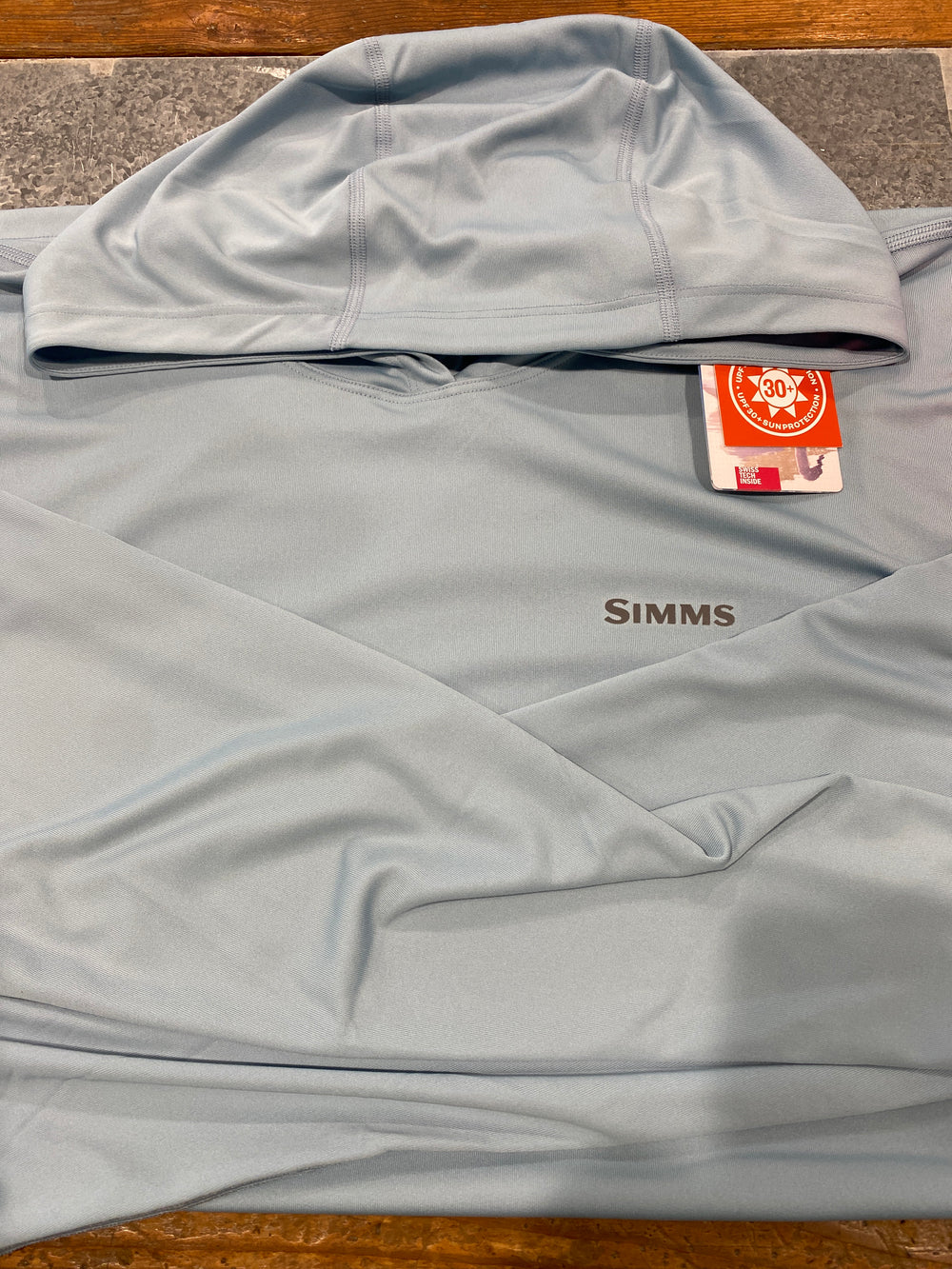 Simms CBP Men's Tech No Wake Logoed Hoody