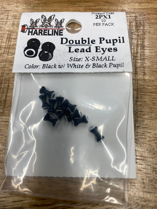 Double Pupil Lead Eyes - X-Small