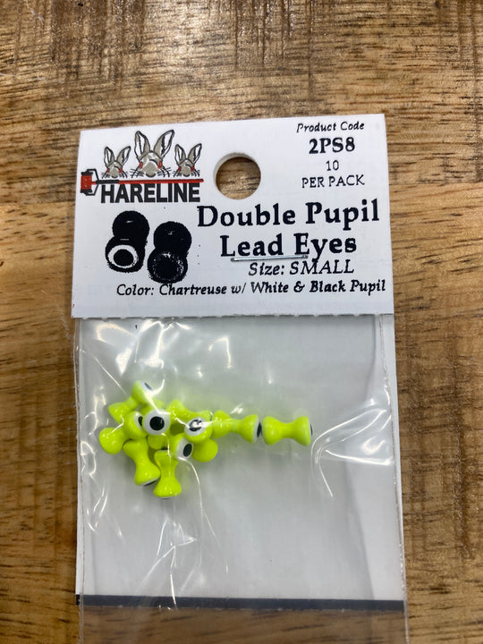 Double Pupil Lead Eyes - Small