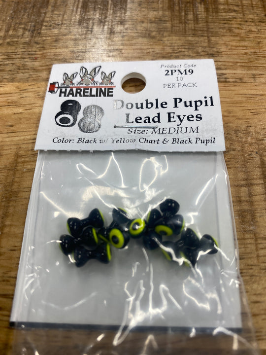 Medium Double Pupil Lead Eyes