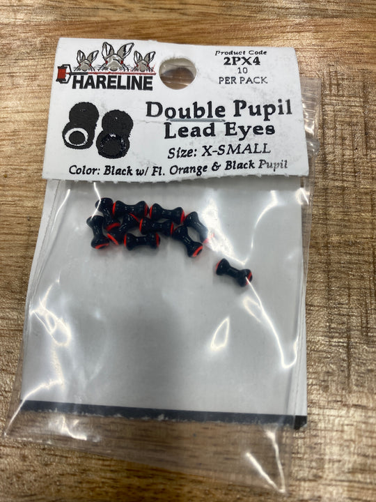 Double Pupil Lead Eyes - X-Small
