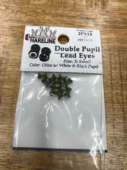 Double Pupil Lead Eyes - X-Small