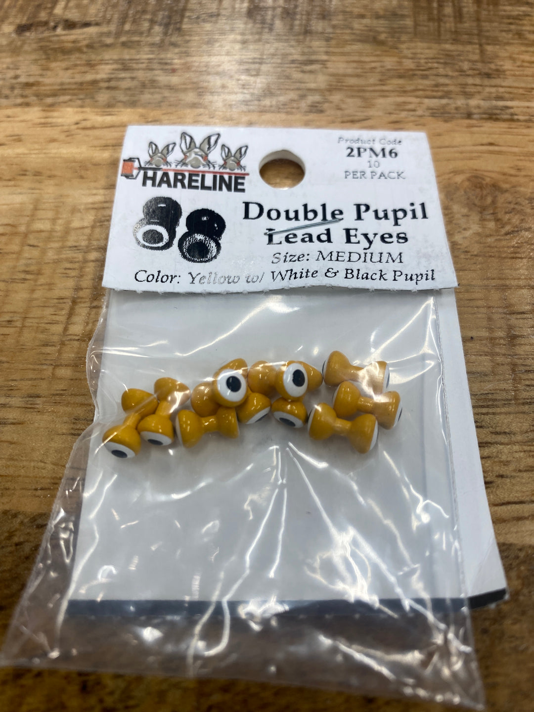 Medium Double Pupil Lead Eyes