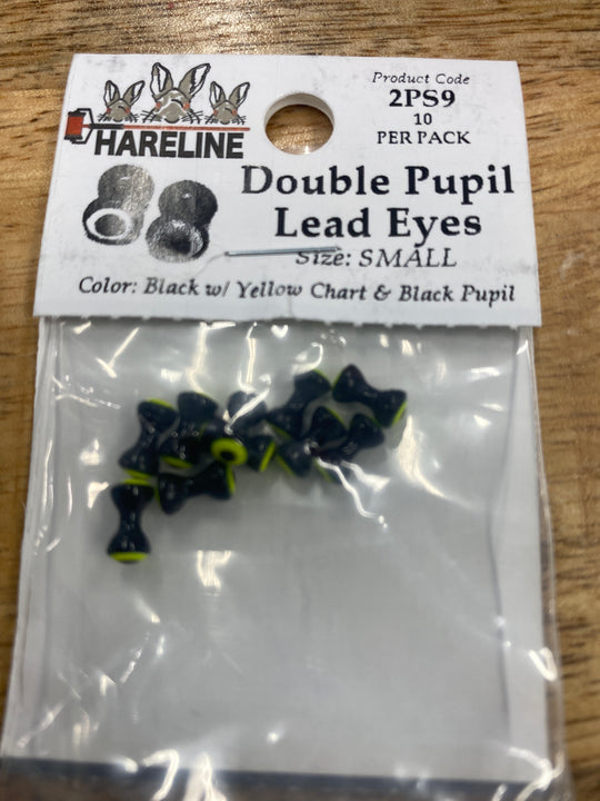 Double Pupil Lead Eyes - Small