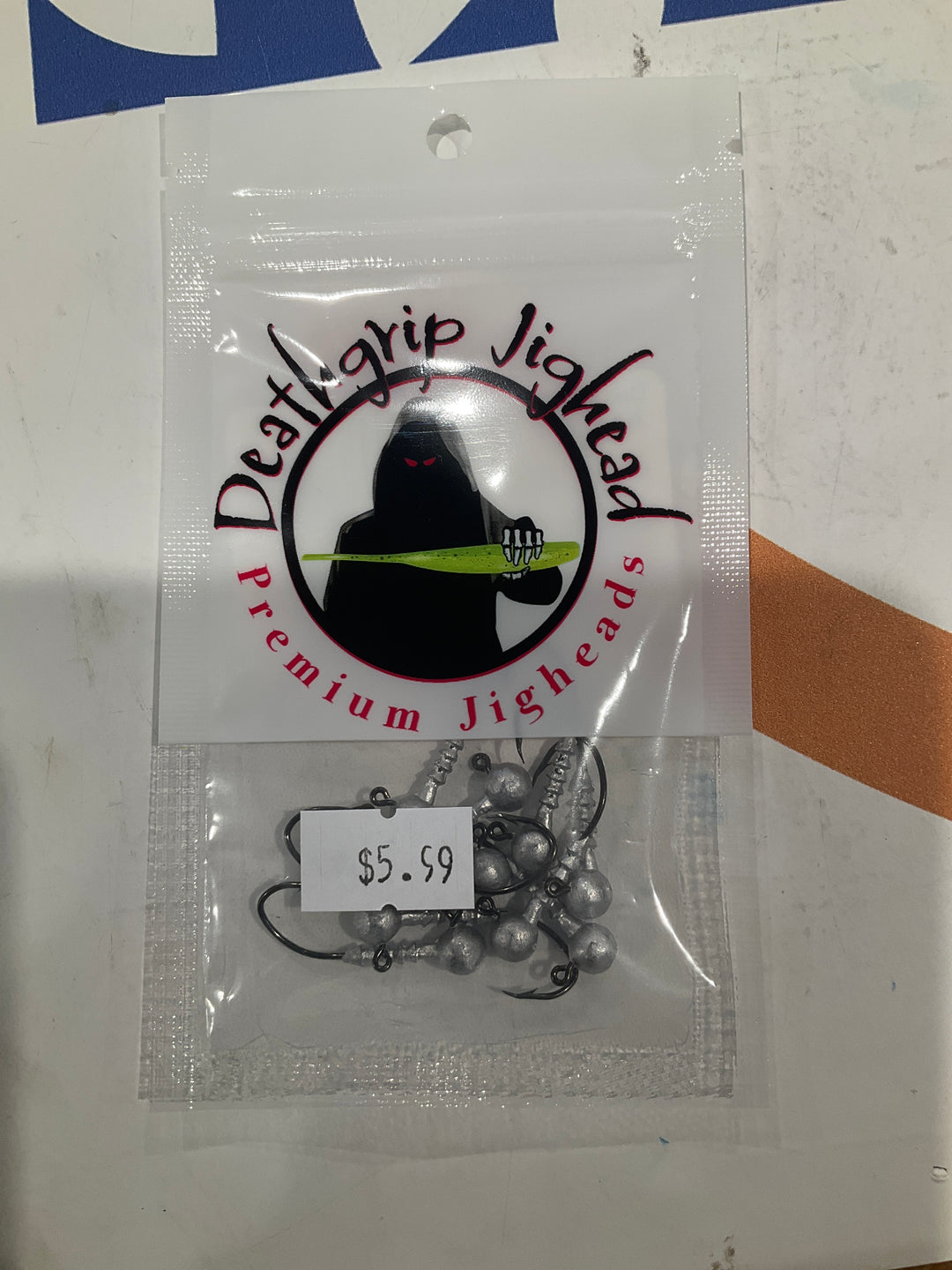 Deathgrip Jighead 1/16 OZ. Sickle
