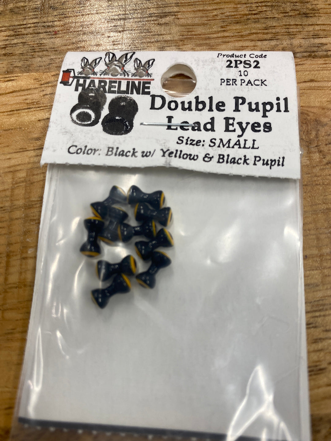 Double Pupil Lead Eyes - Small