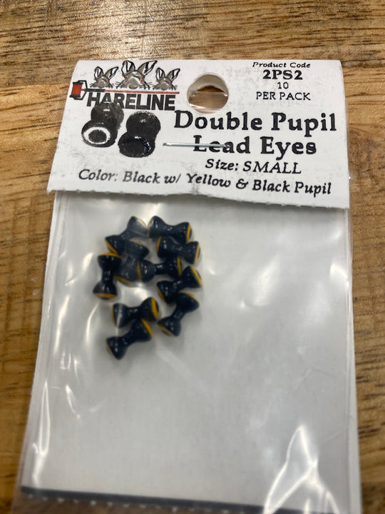 Double Pupil Lead Eyes - Small