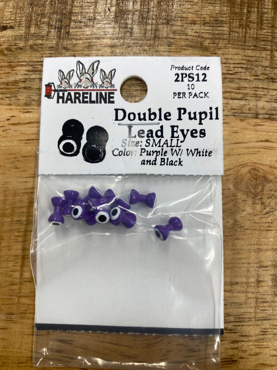 Double Pupil Lead Eyes - Small