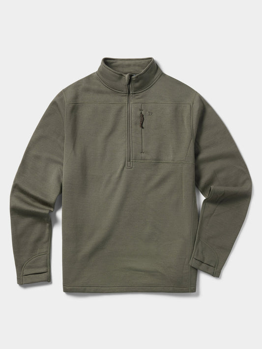 Duck Camp - Barnburner 1/4 Zip Moss 2XL