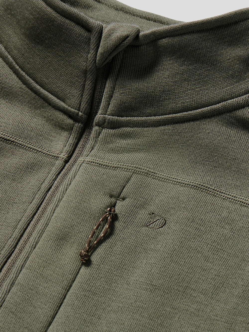 Duck Camp - Barnburner 1/4 Zip Moss 2XL