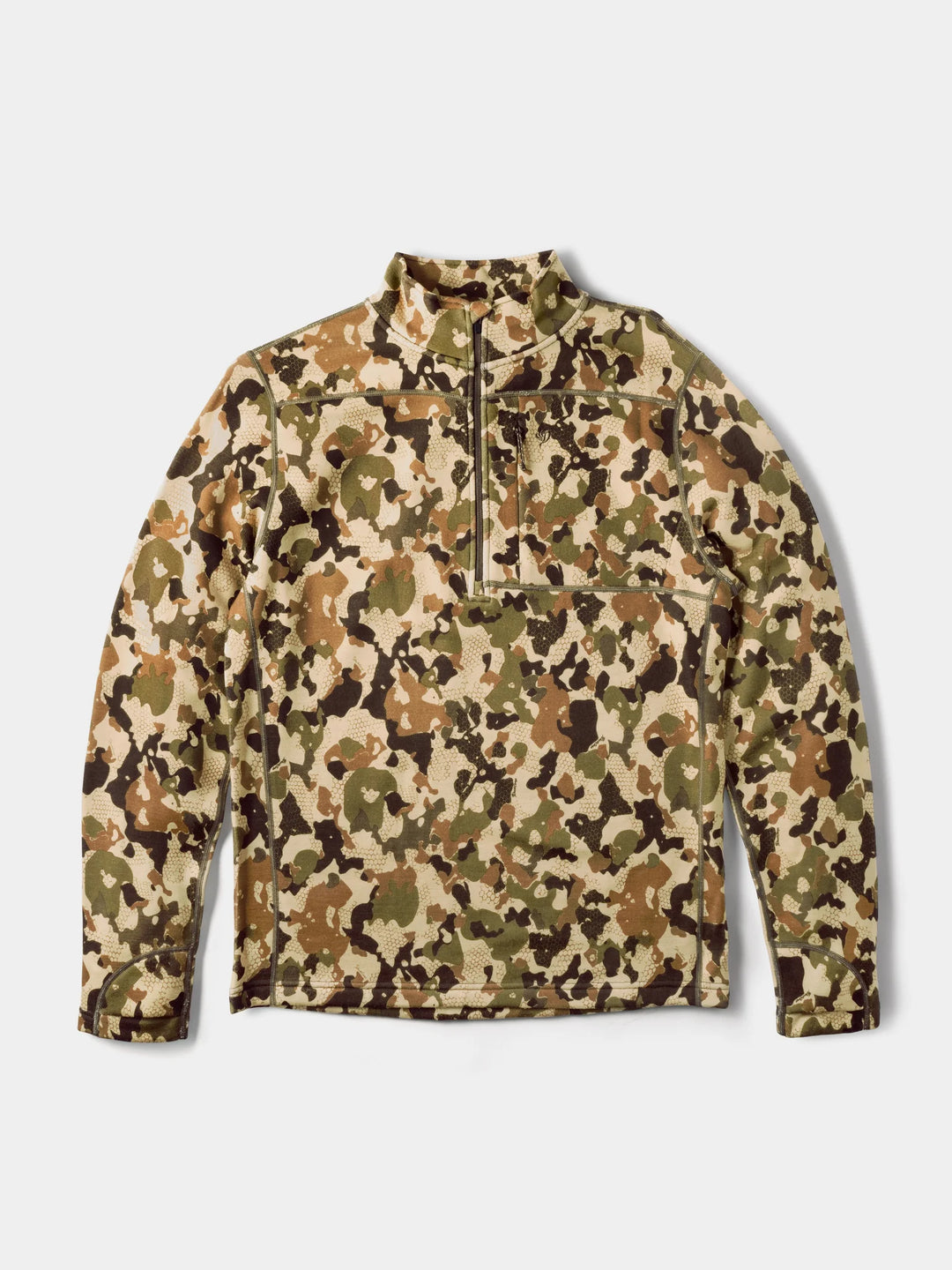 Duck Camp - Barnburner 1/4 Zip Wetland XLarge