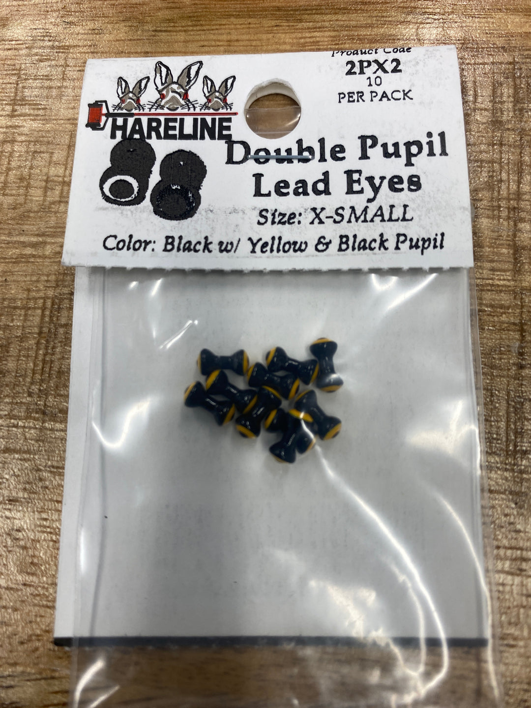 Double Pupil Lead Eyes - X-Small