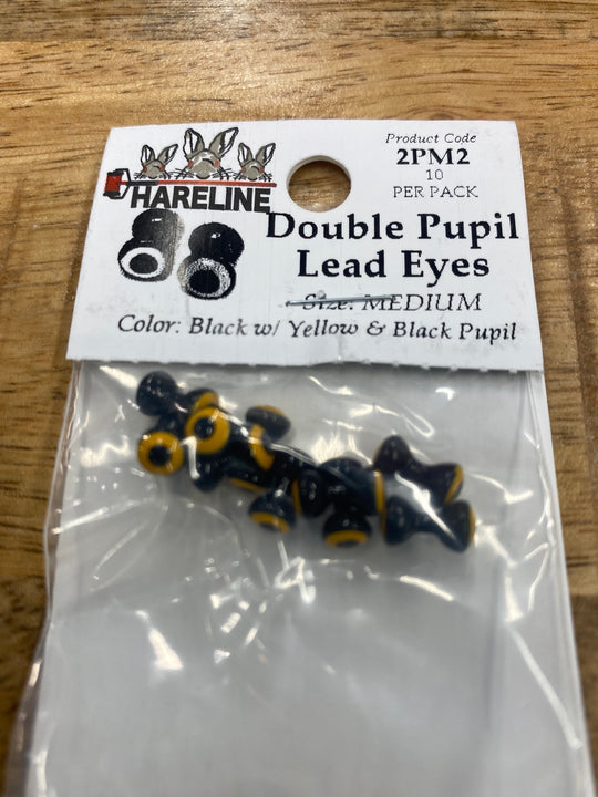 Medium Double Pupil Lead Eyes