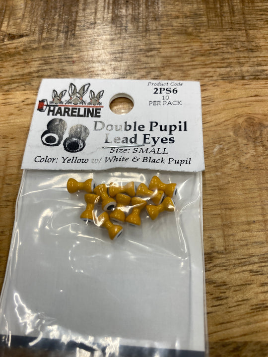 Double Pupil Lead Eyes - Small
