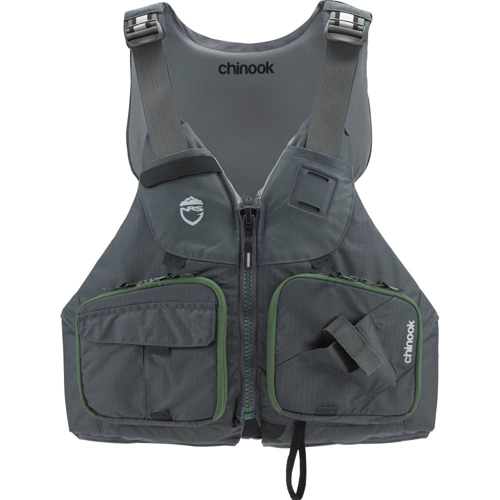 NRS Chinook Fishing PFD (CLOSEOUT) - Charcoal