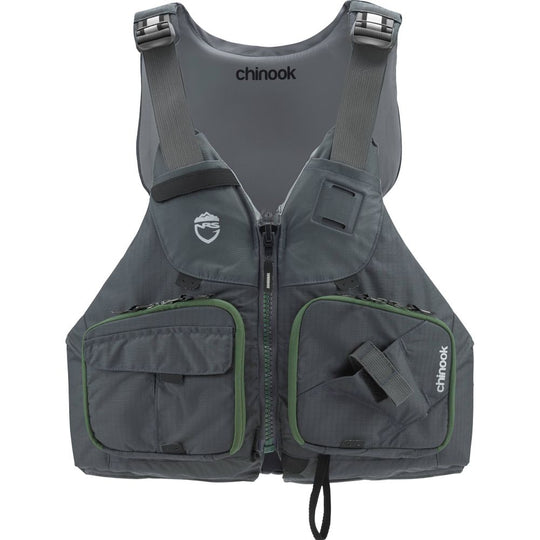 NRS Chinook Fishing PFD (CLOSEOUT) - Charcoal