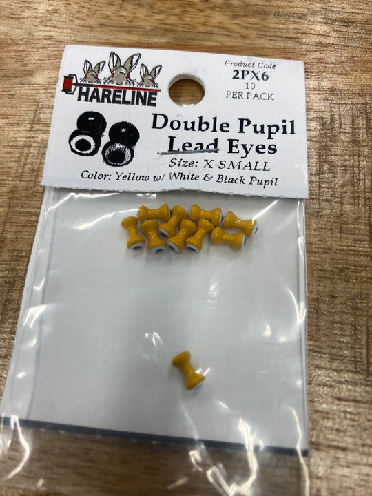 Double Pupil Lead Eyes - X-Small