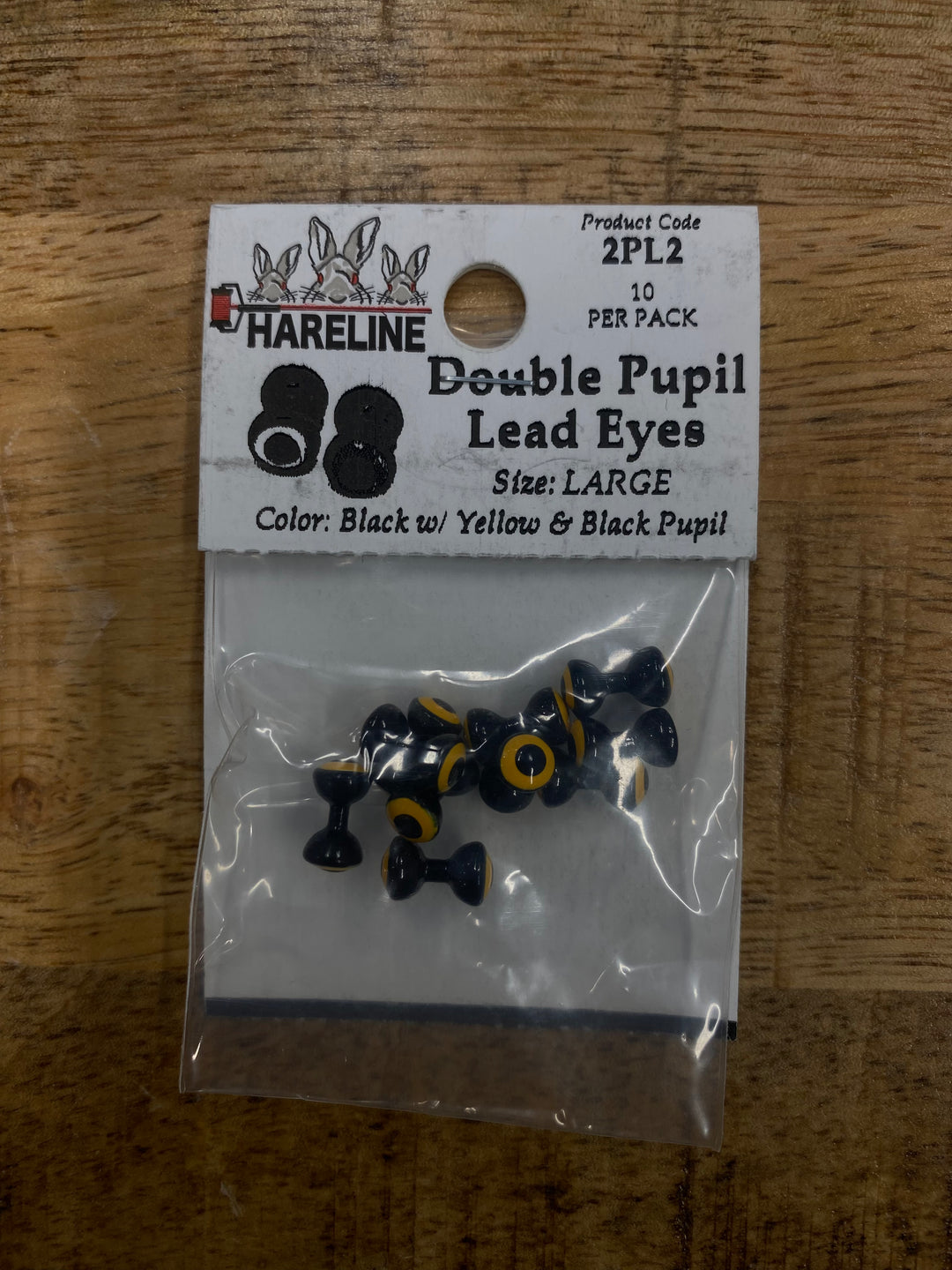 Double Pupil Lead Eyes - Large