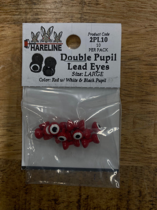 Double Pupil Lead Eyes - Large