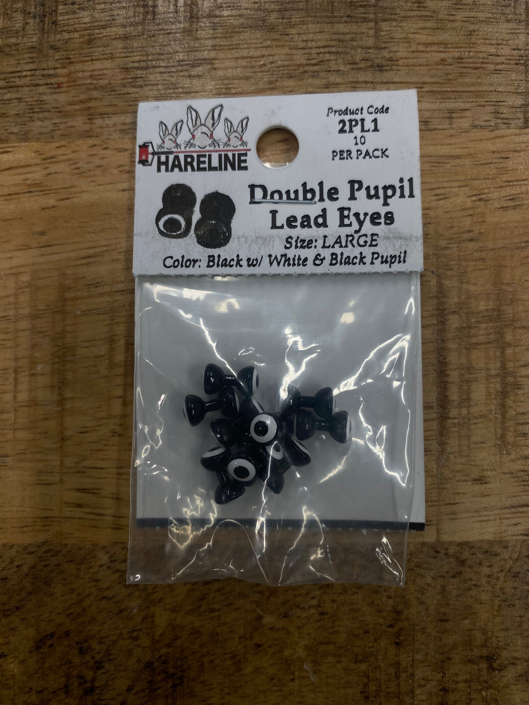 Double Pupil Lead Eyes - Large