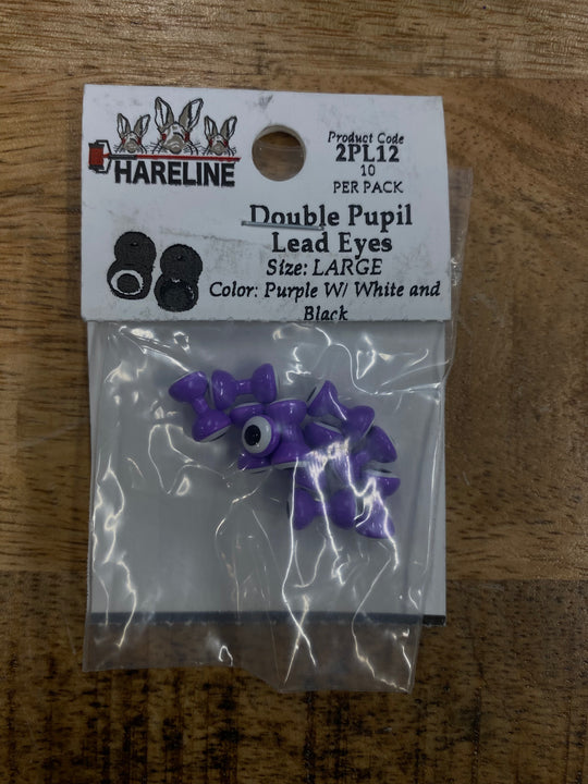 Double Pupil Lead Eyes - Large