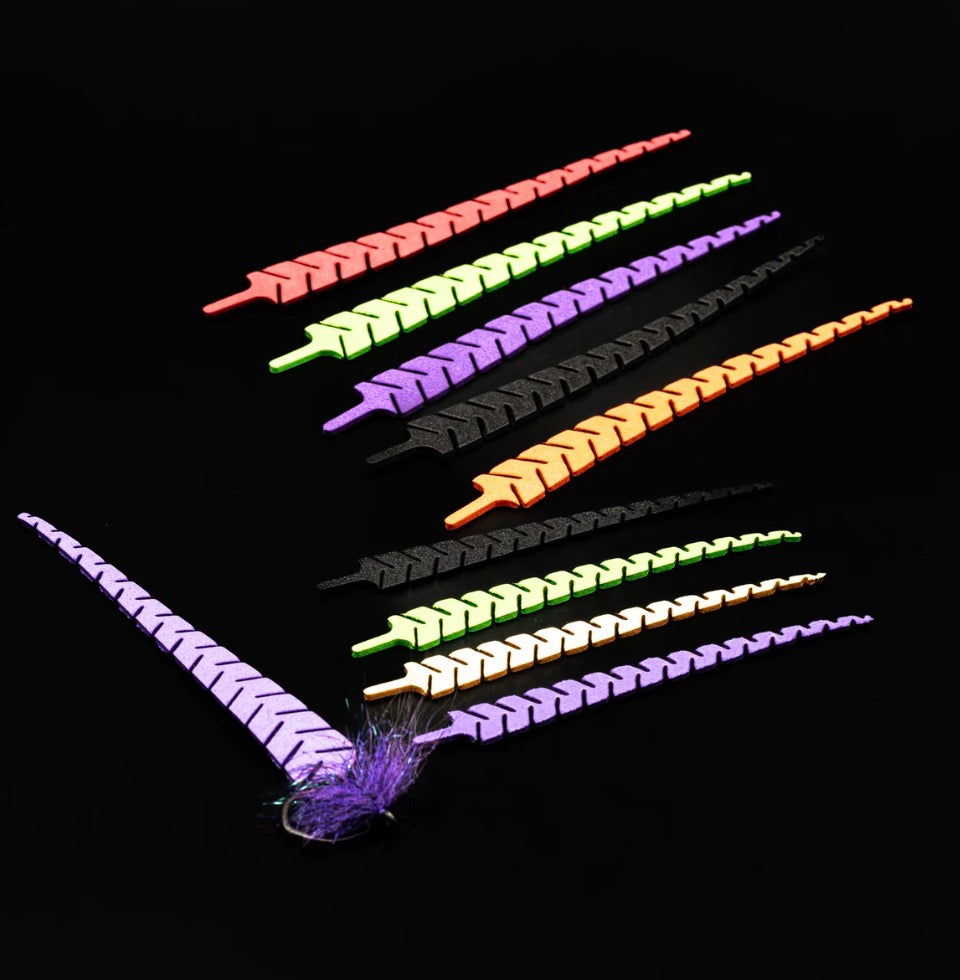 Cajun Gator Tails - Finatics Fly Co.