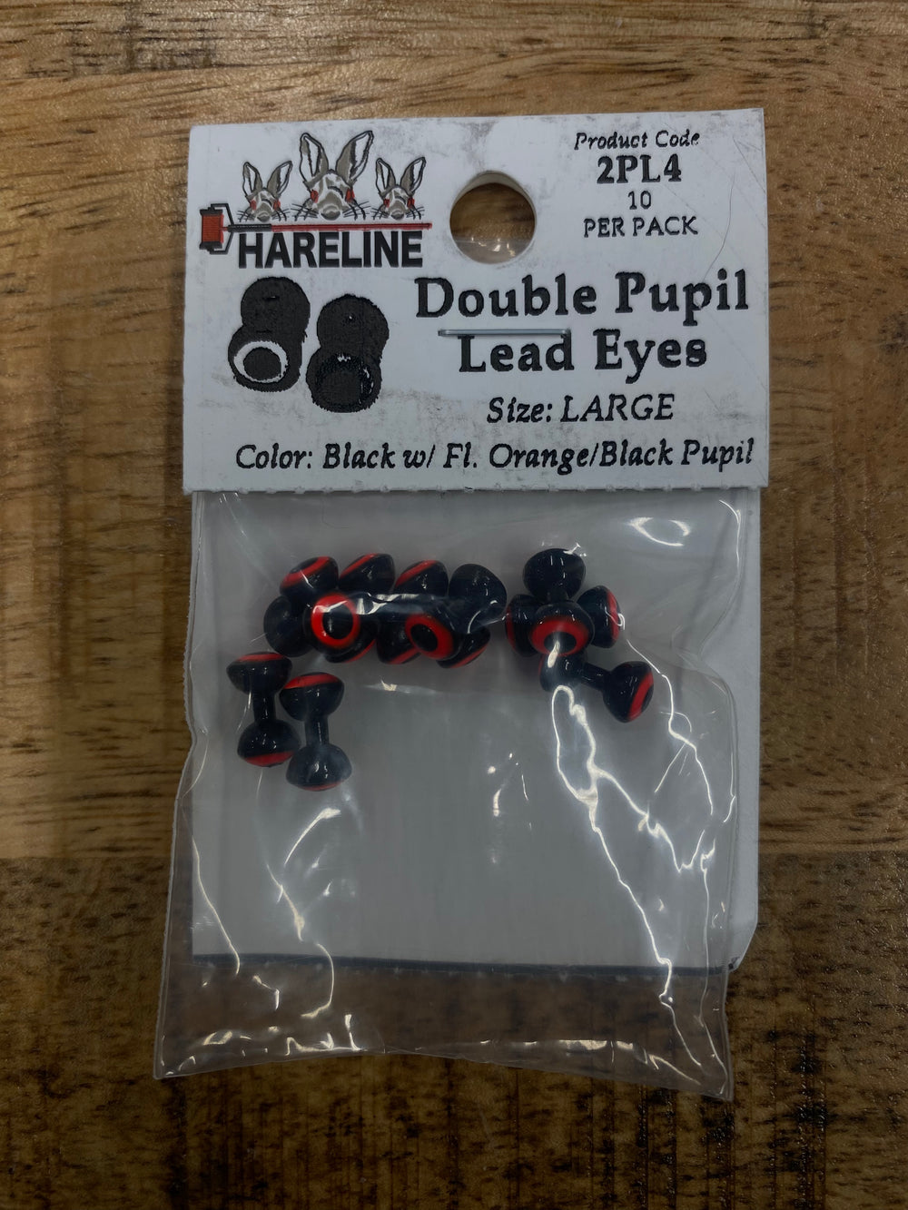 Double Pupil Lead Eyes - Large