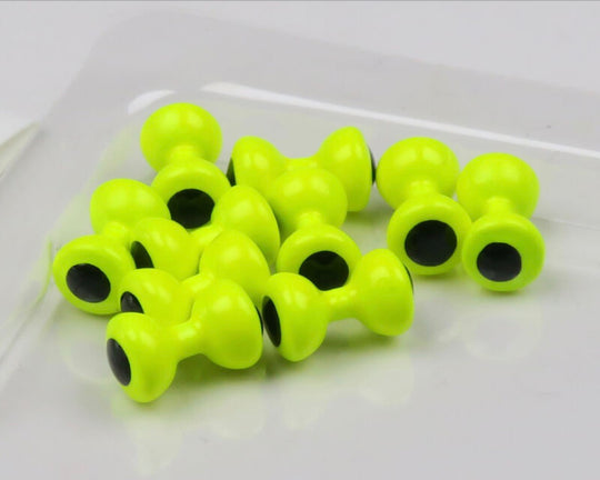 Painted Lead Eyes Medium Chartreuse