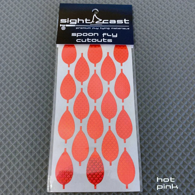 Sight Cast Spoon Fly Cutouts
