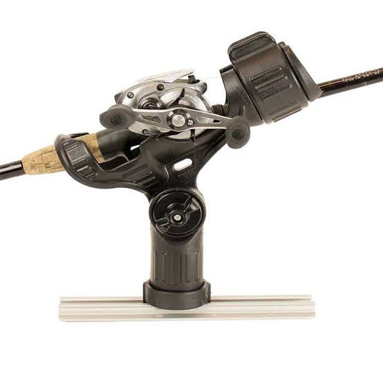 OMEGA™ ROD HOLDER WITH TRACK MOUNTED LOCKNLOAD™ MOUNTING SYSTEM