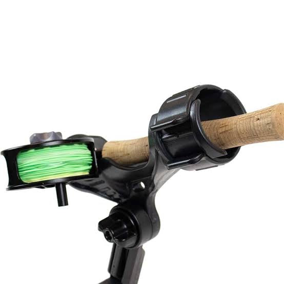 OMEGA™ ROD HOLDER WITH TRACK MOUNTED LOCKNLOAD™ MOUNTING SYSTEM