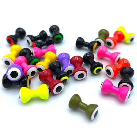 Large Double Pupil Lead Eyes
