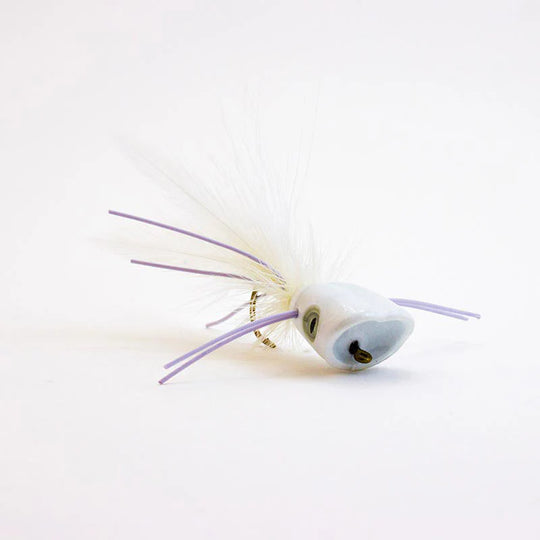 X-Large Surface Seducer Double Barrel Popper and Slider Bodies (White)