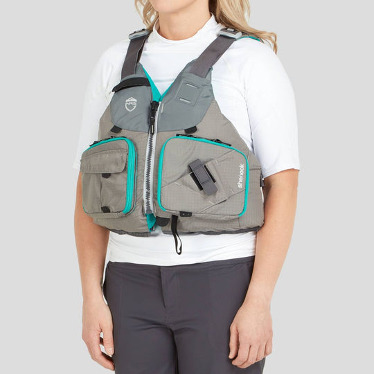NRS Women’s Shenook Fishing PFD (CLOSEOUT) - Silver