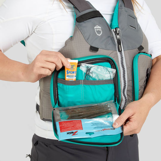 NRS Women’s Shenook Fishing PFD (CLOSEOUT) - Silver