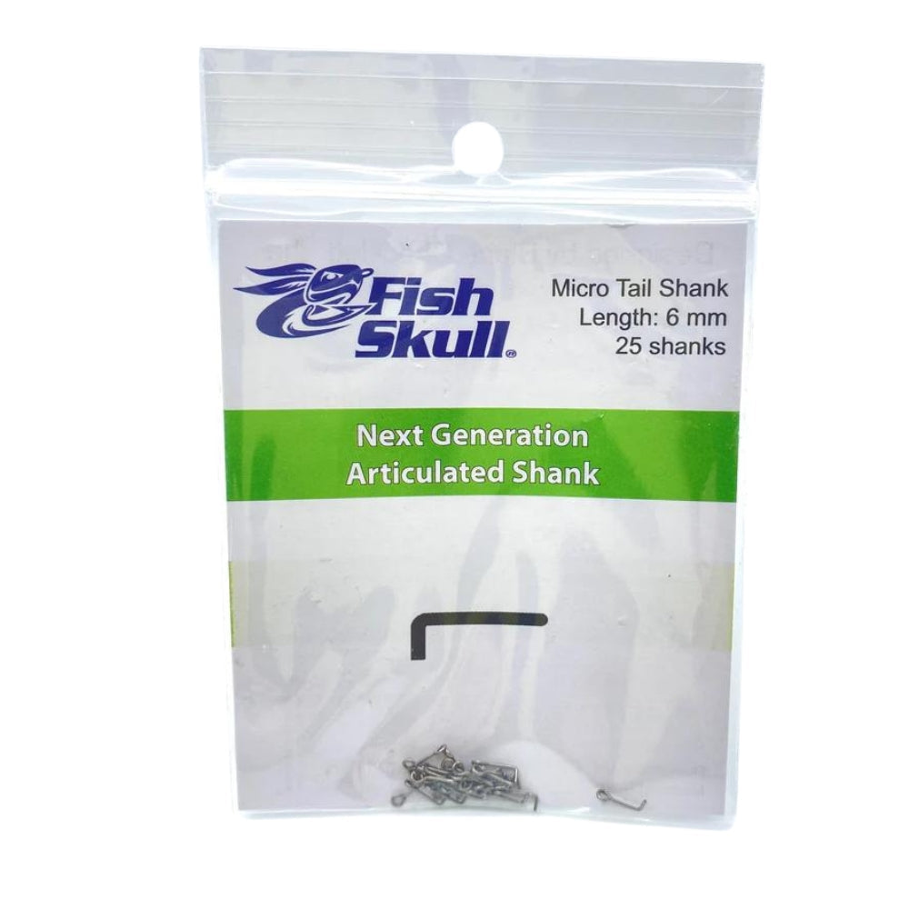Fish Skull Micro Tail Shank - 6mm