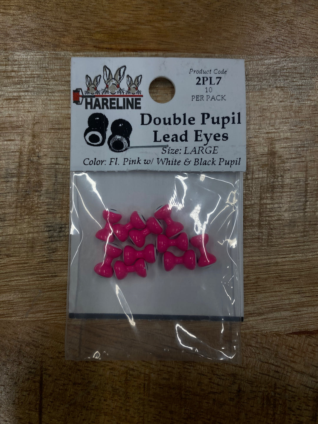 Double Pupil Lead Eyes - Large
