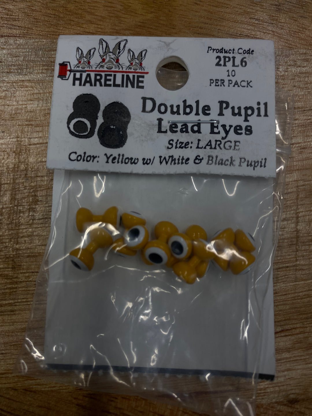 Double Pupil Lead Eyes - Large