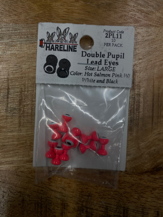 Double Pupil Lead Eyes - Large