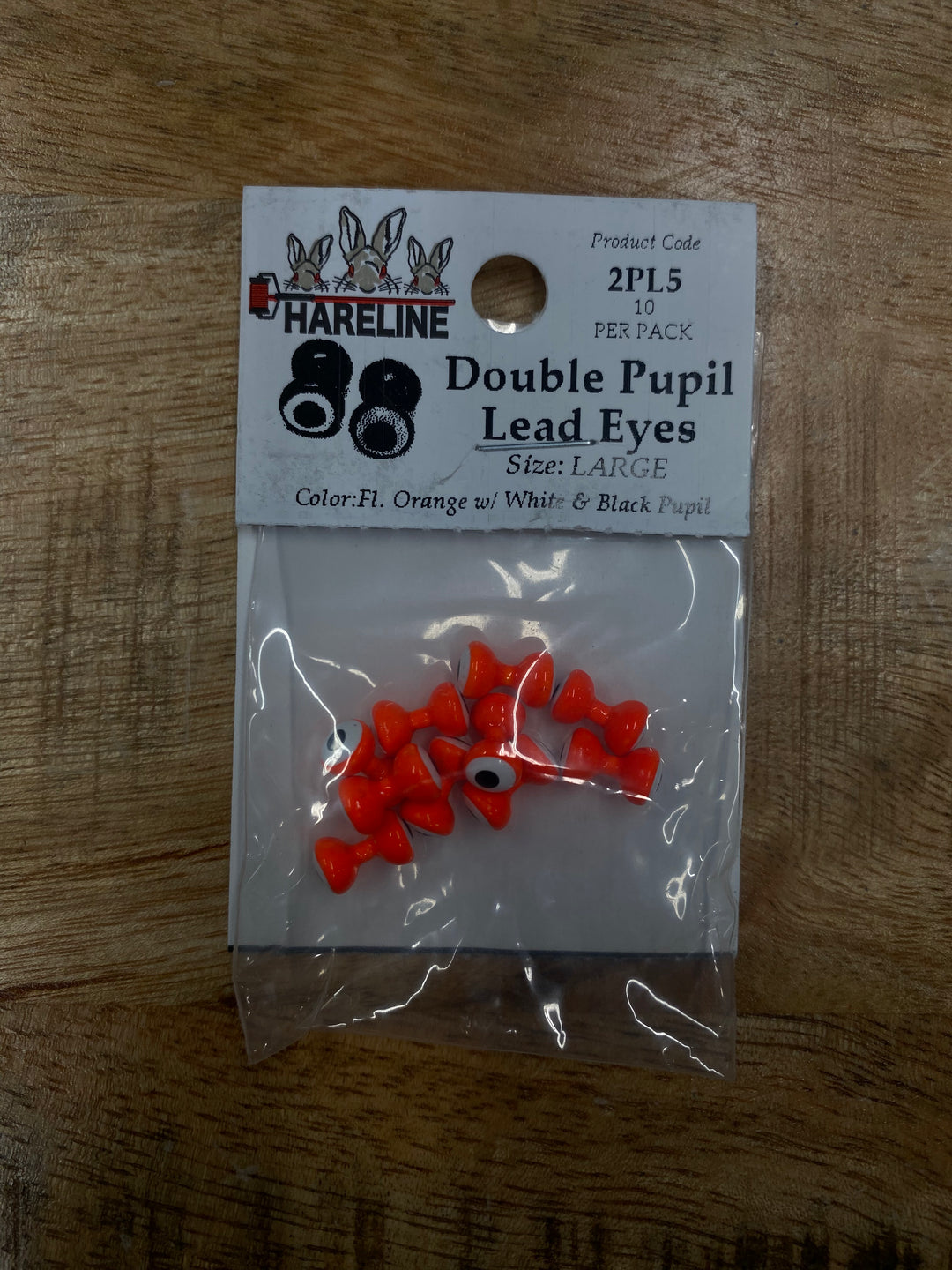 Double Pupil Lead Eyes - Large